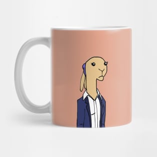 Office Bunny Female Mug